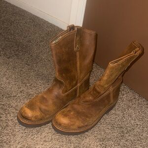 Men's Brown Leather Boots